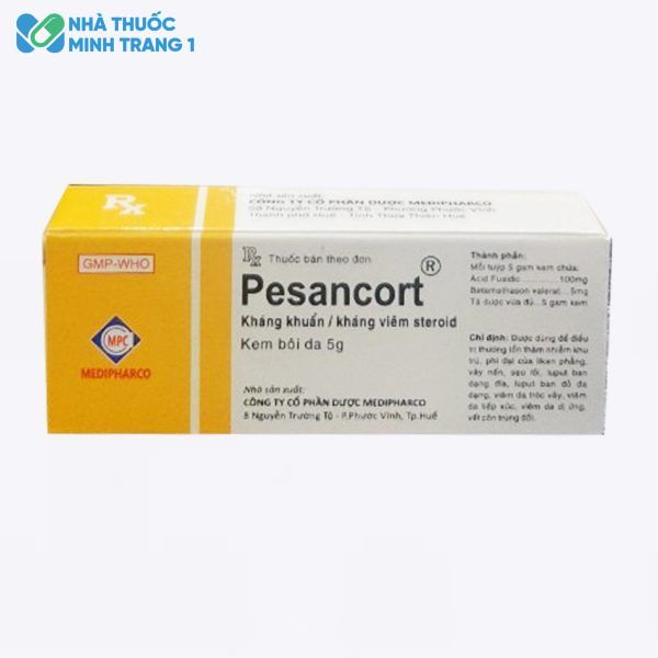 Hình ảnh của thuốc Pesancort