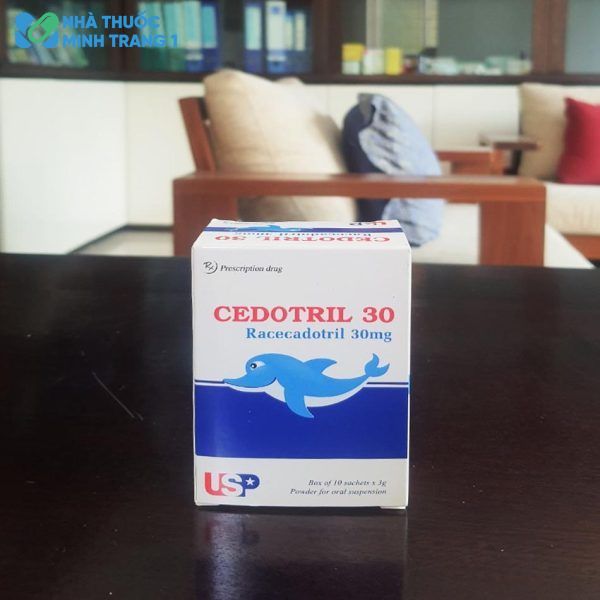 Hình ảnh: Hộp thuốc điều trị tiêu chảy Cedotril 30