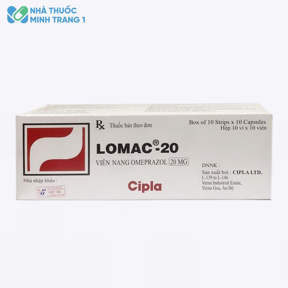 Hộp thuốc Lomac 20