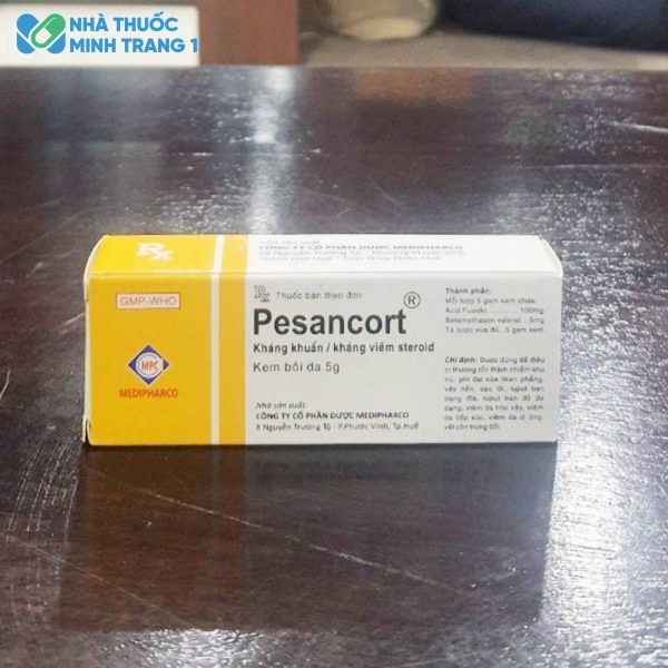 Thuốc kê đơn Pesancort được phân phối chính hãng tại Nhà Thuốc Minh Trang 1