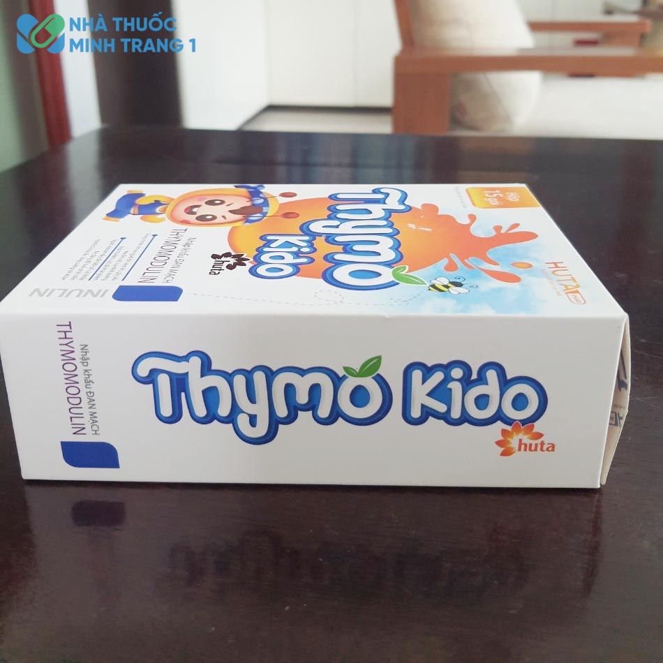 Mặt bên hộp sản phẩm Thymo Kido huta
