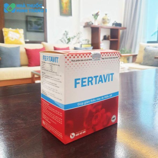 Fertavit dùng cho người thiếu máu do thiếu sắt