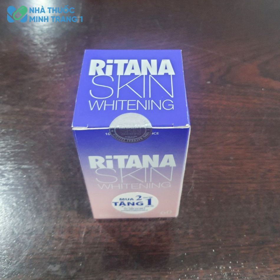 Hình ảnh mặt trên sản phẩm Ritana Skin Whitening