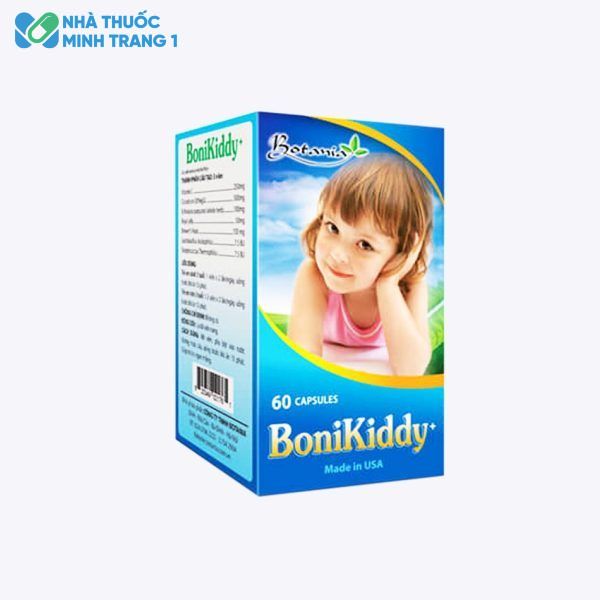 Hình ảnh: Hộp sản phẩm BoniKiddy cải thiện miễn dịch ở trẻ
