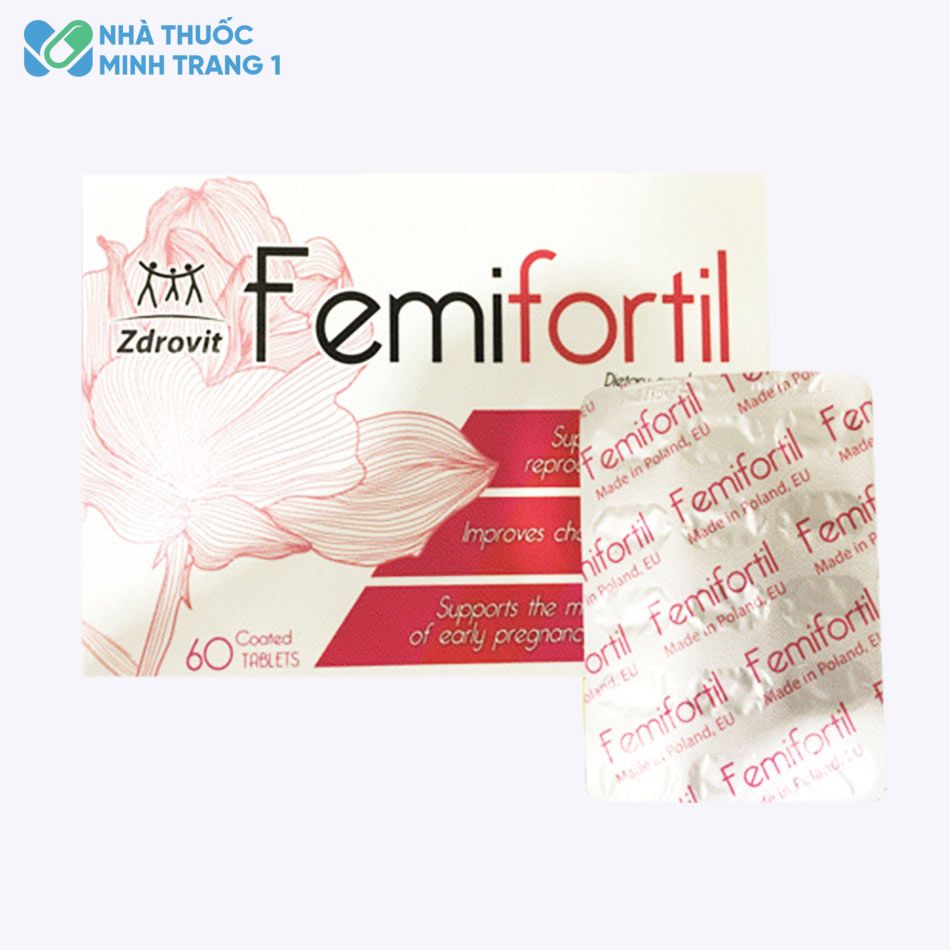 Femifortil hỗ trợ điều trị vô sinh hiếm muộn nữ