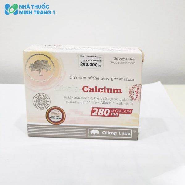 Hình ảnh thực phẩm bảo vệ sức khỏe Chela-Calcium D3 được chụp tại Nhà thuốc Minh Trang 1