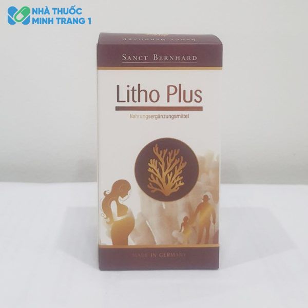 Hộp sản phẩm Litho Plus được chụp tại Nhà Thuốc Minh Trang 1