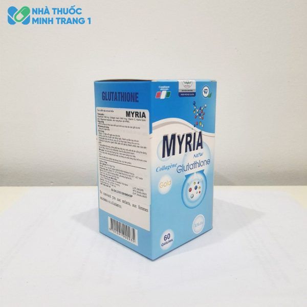 Viên uống Myria Glutathione được phân phối chính hãng tại Nhà Thuốc Minh Trang 1