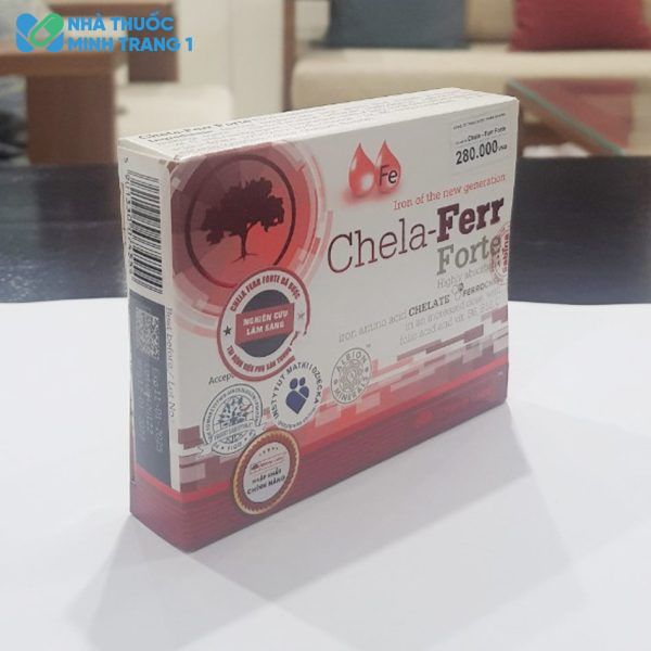 Thực phẩm bảo vệ sức khoẻ Chela-Ferr Forte được phân phối chính hãng tại Nhà Thuốc Minh Trang 1