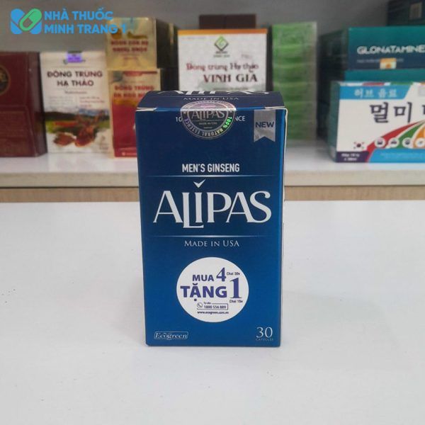 Hình ảnh hộp sản phẩm Alipas