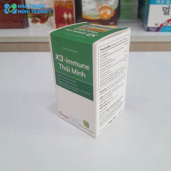 Thực phẩm bảo vệ sức khỏe Viên uống X3-immune Thái Minh