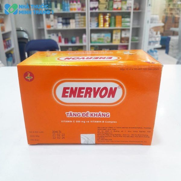 Thuốc Enervon bổ sung Vitamin C và các Vitamin B