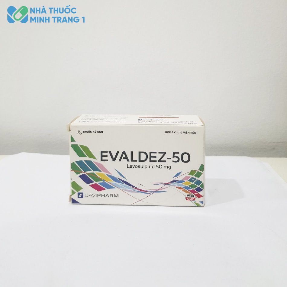 Hình ảnh thuốc Evaldez-50 được chụp tại Nhà thuốc Minh Trang 1