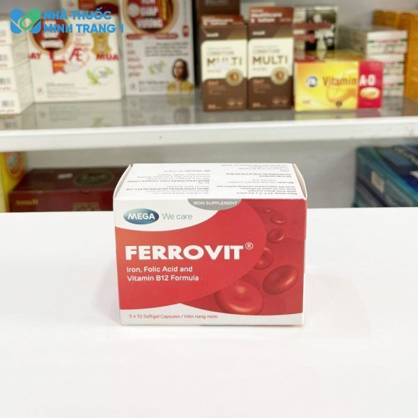 Hình ảnh thuốc Ferrovit được chụp tại Nhà thuốc Minh Trang 1
