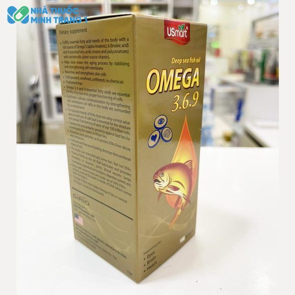 Omega 3.6.9 USmart cung cấp các acid béo cần thiết cho cơ thể