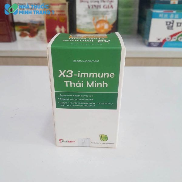 Hình ảnh sản phẩm Viên uống X3-immune Thái Minh