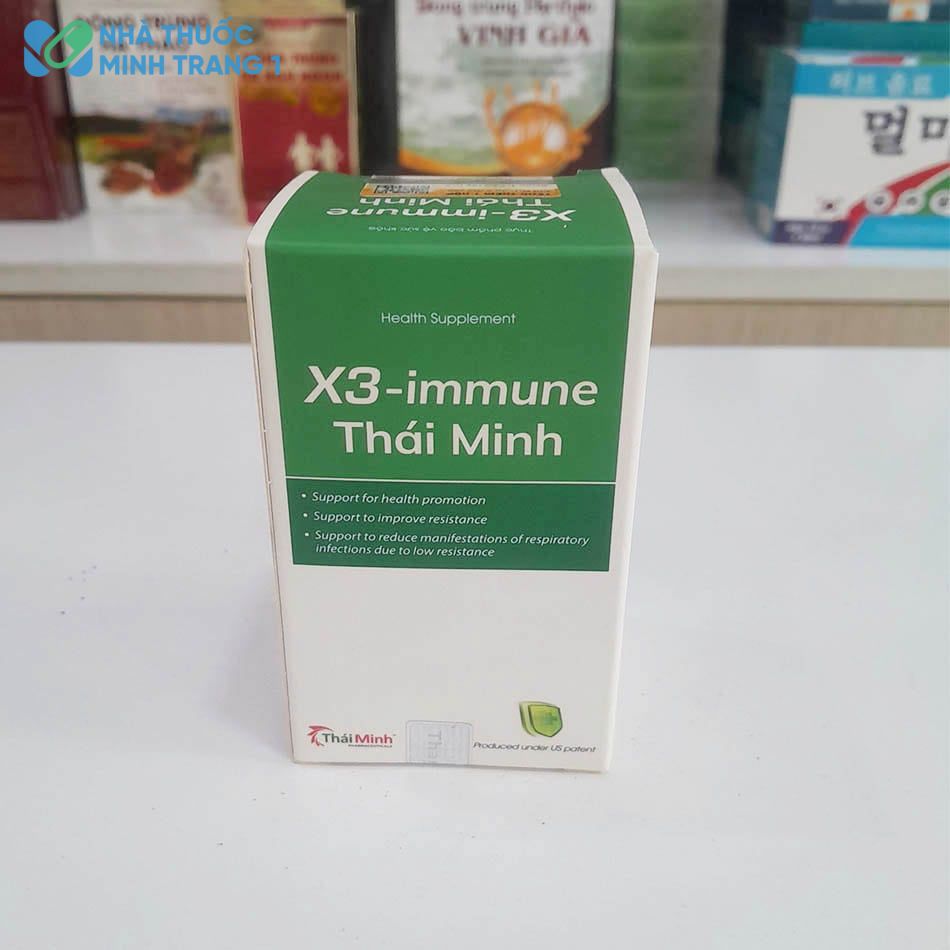 Hình ảnh sản phẩm Viên uống X3-immune Thái Minh