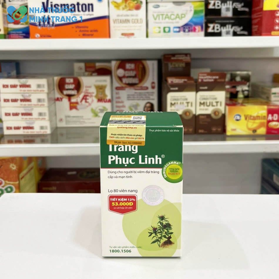 Hình ảnh hộp sản phẩm chụp tại nhà thuốc Minh Trang 1