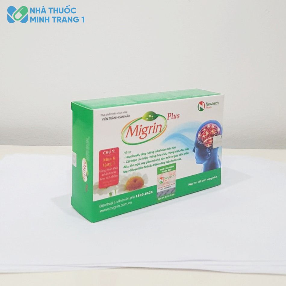 Migrin Plus được bán chính hãng tại Nhà thuốc Minh Trang 1