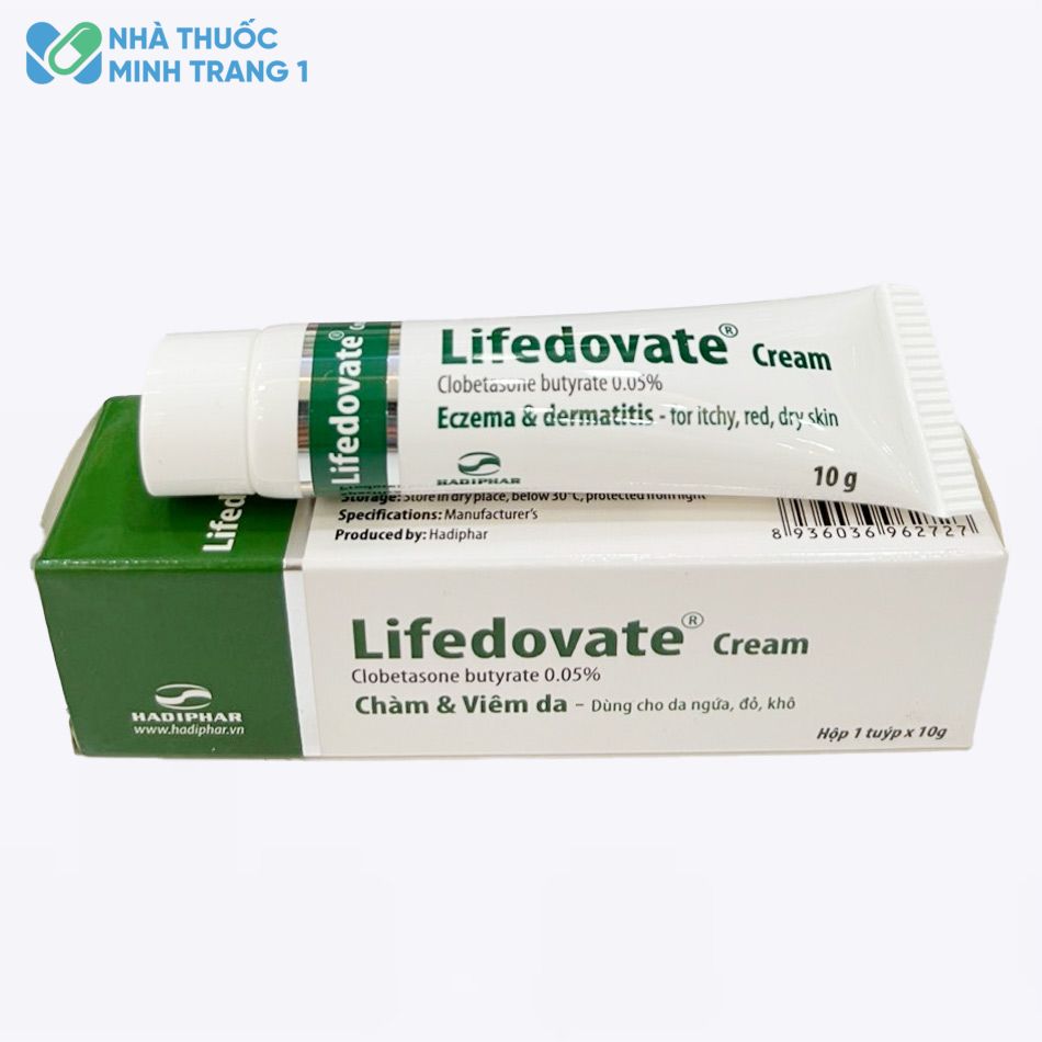 Hộp và tuýp thuốc Lifedovate