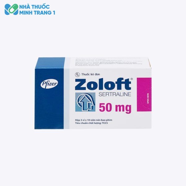 Hình ảnh vỏ hộp thuốc Zoloft