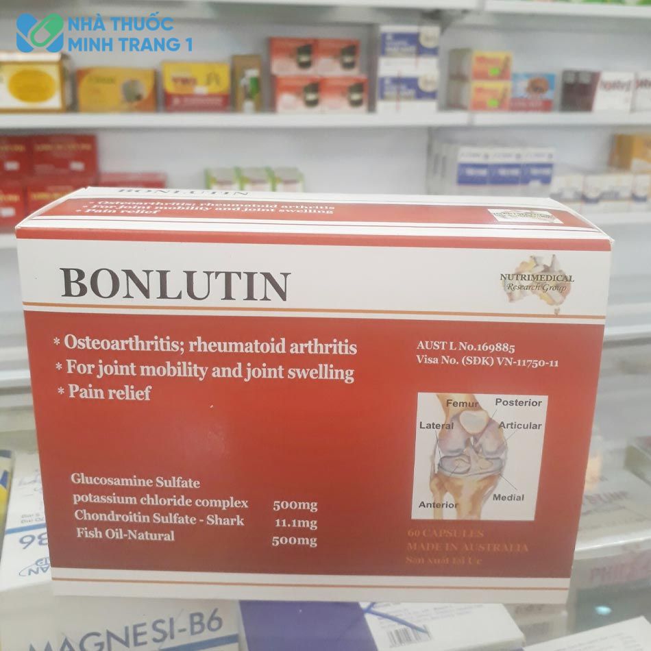 Hình ảnh thuốc Bonlutin được chụp tại Nhà thuốc Minh Trang 1
