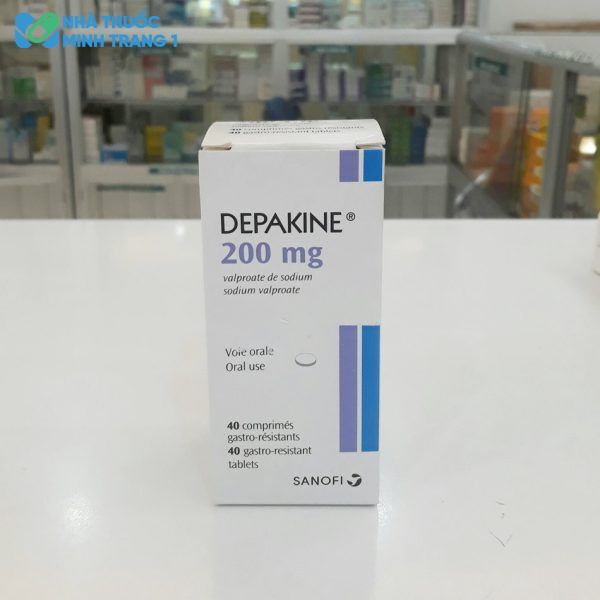 Hình ảnh thuốc Depakine 200mg được chụp tại Nhà thuốc Minh Trang 1