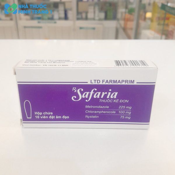 Hình ảnh thuốc Safaria được chụp tại Nhà thuốc Minh Trang 1