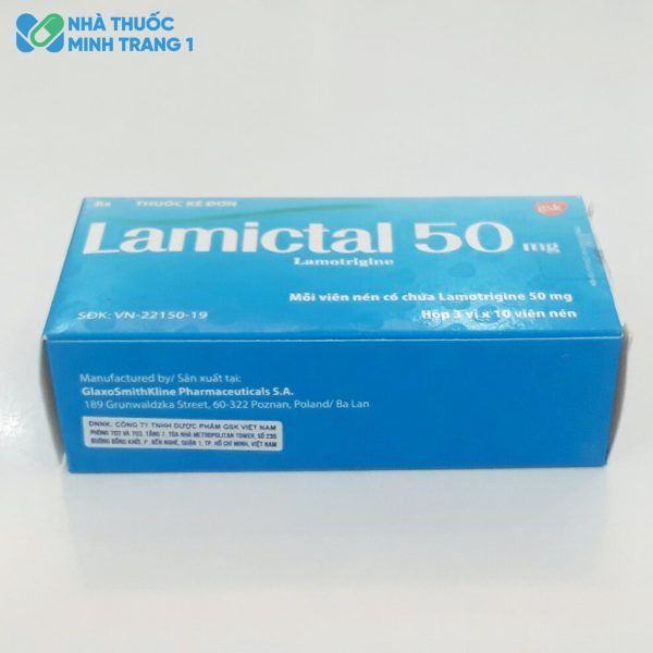 Hộp thuốc Lamital 50mg