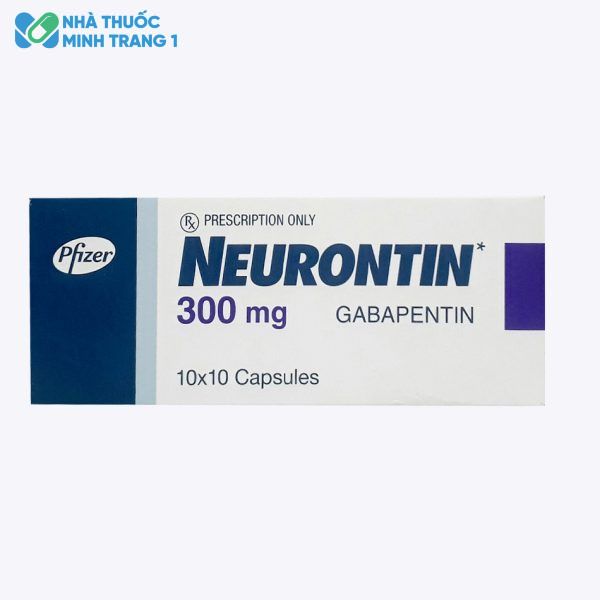 Hình ảnh hộp thuốc Neurontin 300mg