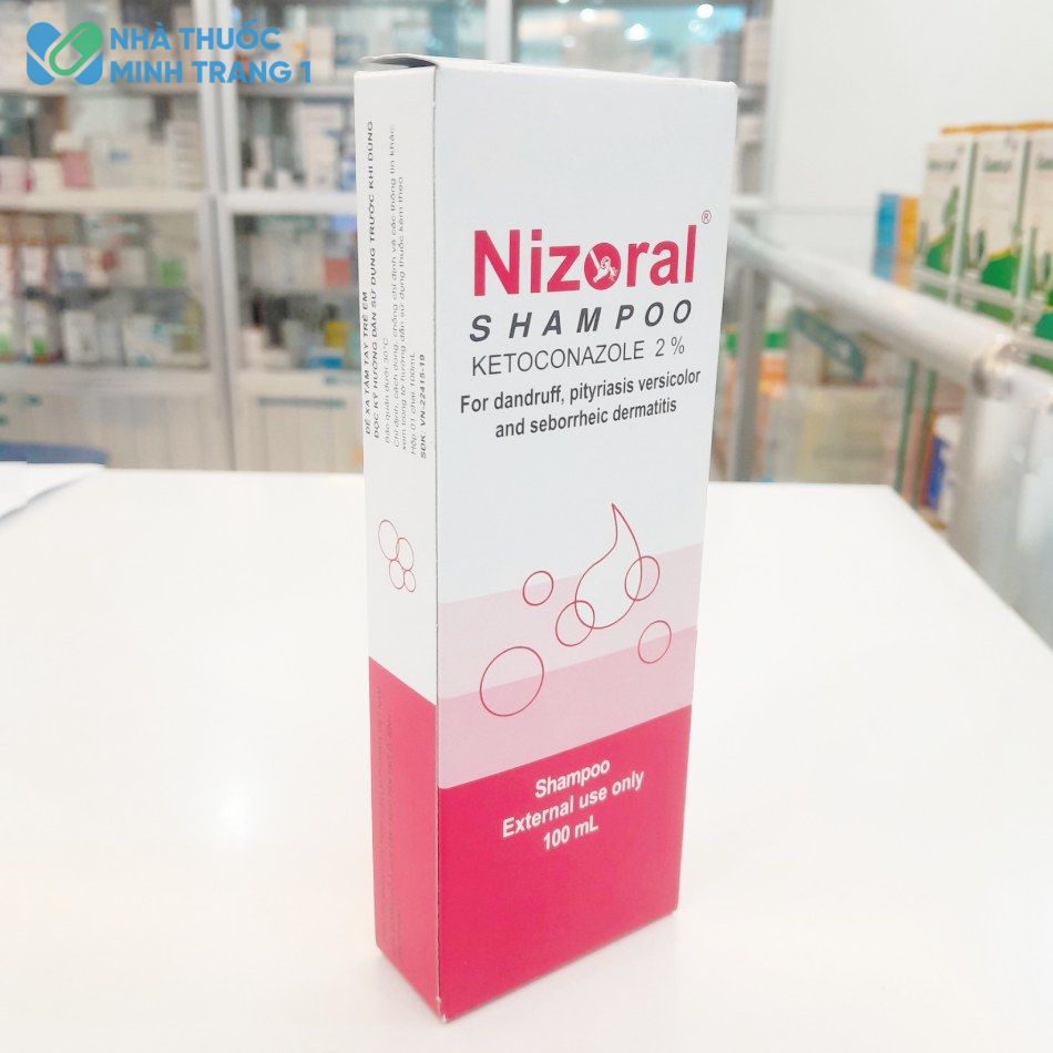 Hình ảnh dầu gội Nizoral 100ml được chụp tại Nhà thuốc Minh Trang 1