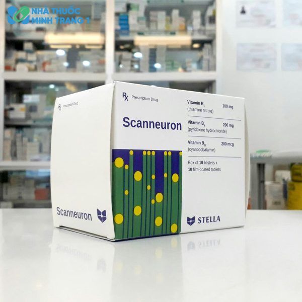 Hình ảnh hộp thuốc Scanneuron được chụp tại Nhà Thuốc Minh Trang 1