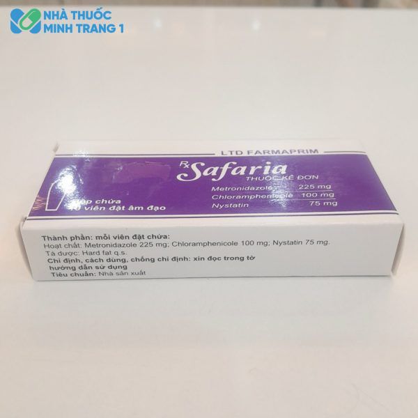 Thông tin của thuốc Safaria