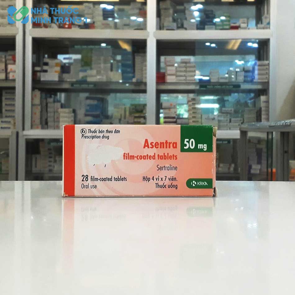 Thuốc kê đơn Asentra 50mg bán tại nhà thuốc Minh Trang 1 