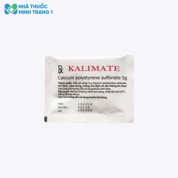 Gói thuốc Kalimate 5g