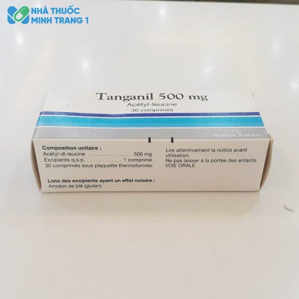 Thành phần của thuốc Tanganil 500mg