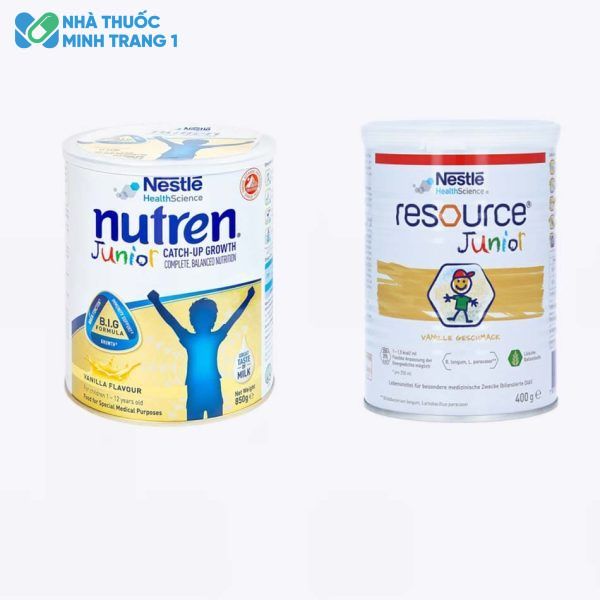Sữa Nutren Junior và Resource Junior