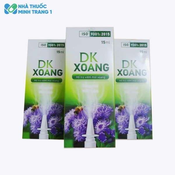 DK Xoang hỗ trợ làm giảm viêm mũi xoang