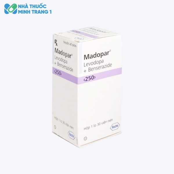 Hình ảnh mặt nghiêng thuốc Madopar