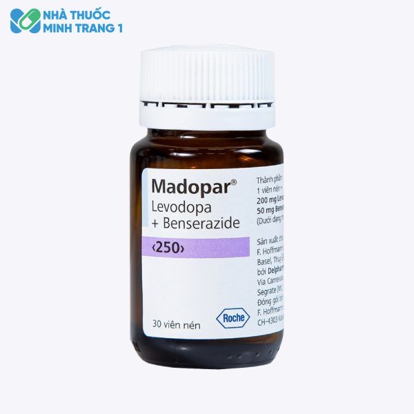 Hình ảnh lọ thuốc Madopar