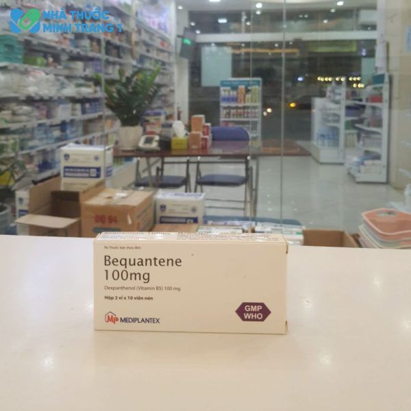Hình ảnh thuốc Bequantene tại nhà thuốc