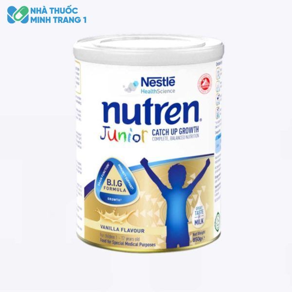 Hình ảnh hộp sữa Nutren Junior