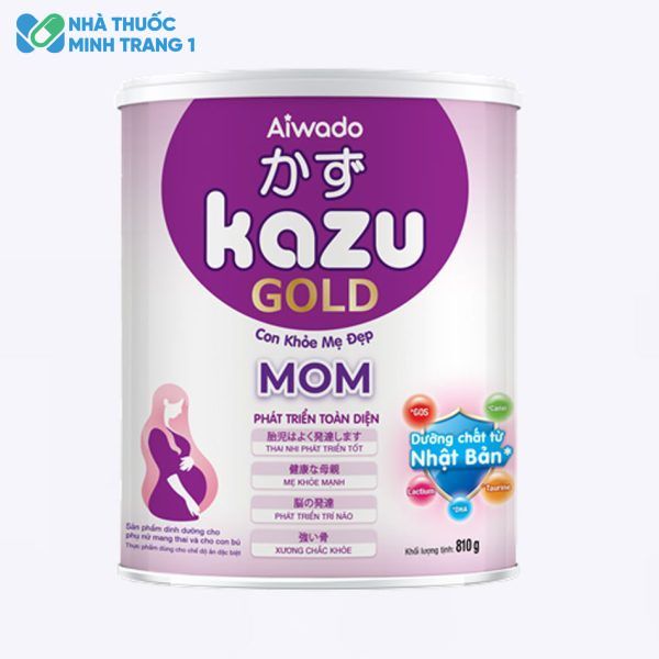 Lon sữa bầu Kazu 810gram