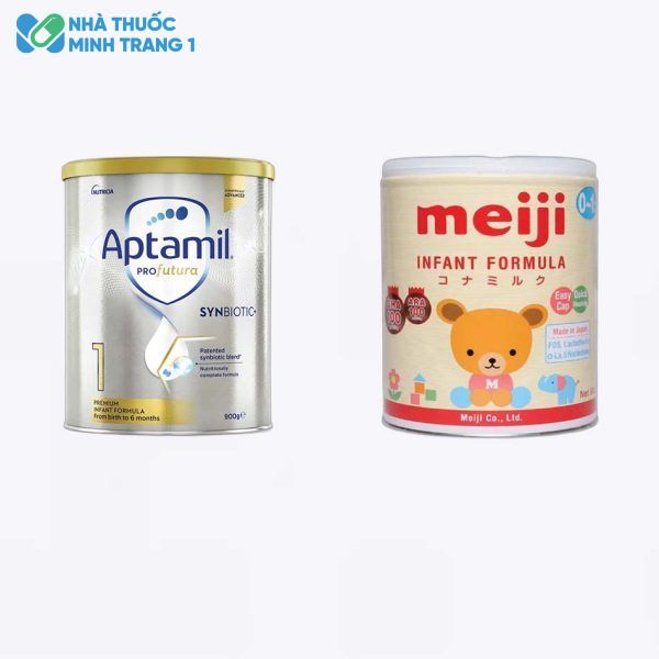 Sữa Meiji và Aptamil Úc
