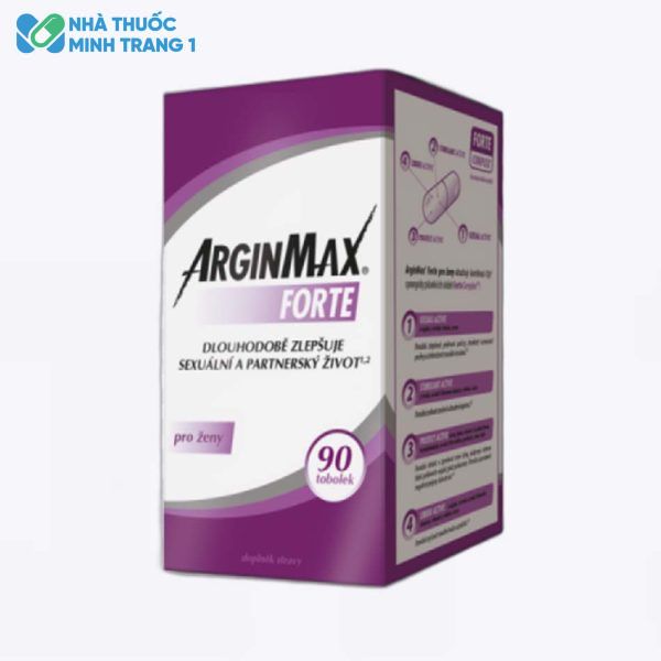 Mặt nghiêng sản phẩm ArginMax Forte pro ženy