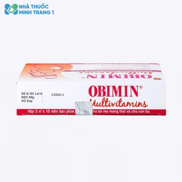 Một số thông tin về sản phẩm Obimin Multivitamins