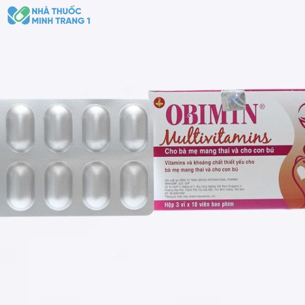 Obimin Multivitamins bổ sung cho phụ nữ có thai