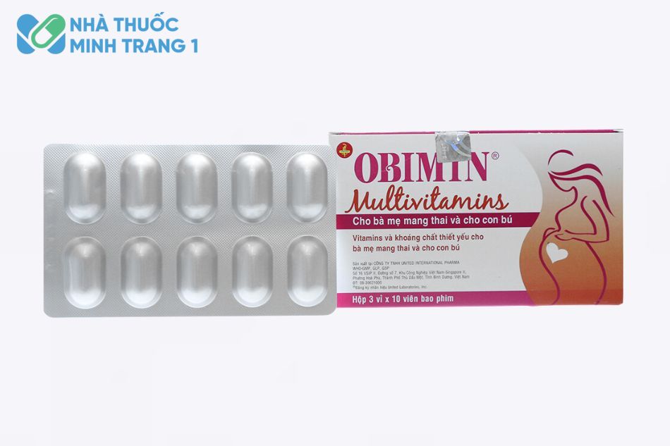 Obimin Multivitamins bổ sung cho phụ nữ có thai