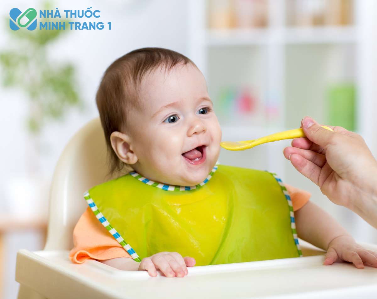 Tiêu hoá tốt giúp bé ăn ngon và hấp thu tốt 