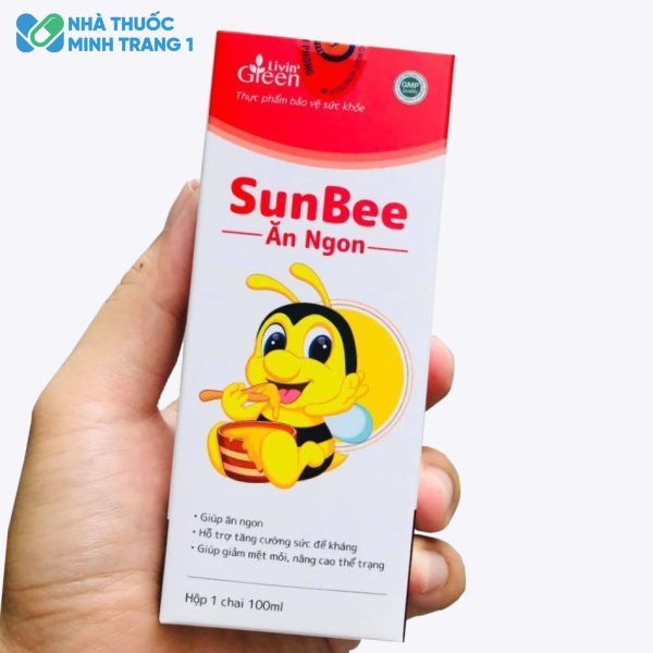 Siro Sunbee giúp bé ăn ngon miệng hơn